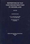 Anton van der Lem - Repertorium Geschiedschrijvers in Nederland 1500-1800 Anton van der Lem - Repertorium Geschiedschrijvers in Nederland 1500-1800