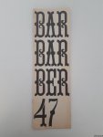 Bernlef, J. & G. Brands & K. Schippers (redactie) - Barbarber 47: Tijdschrift voor teksten