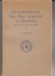 HALLEMA, A. - Geschiedenis der Ned. Herv. Gemeente te Ginneken vanaf de 16de eeuw tot heden.