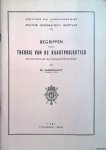 Marchant, R. - Begrippen over de theorie van de kaartprojecties ten behoeve van de cartografiebeamten