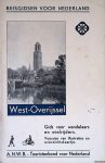 Reisgidsen voor Nederland - West-Overijssel: gids voor wandelaars en wielrijders, voorzien van illustraties en overzichtskaartje