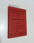 Breddin, Hans (Hrsg.): - Geologische Mitteilungen - Hydrogeologie und Hydrochemie