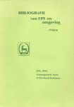 Berkhout, P. Elizabeth (samenstelling) - Bibliografie van Epe en omgeving