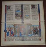 N/a - Les chroniques de Jherusalem abregies. CY COMENCENT LES CRONIQUES DE JHERUSALEM ABREGIES. (Die Chronik des Kreuzfahrer - Königreiches Jerusalem. (Wien, Österreichische Nationalbibliothek, Cod. 2533). Zusammen mit das Prospectus (12 S.)