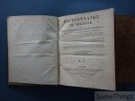 M. Thévenot-Dessaules. - Dictionnaire du digeste ou substance des pandectes Justiniennes.  Revue et considérablement augmenté par M. Lespart. Revu de nouvéau avec M. Dussans. Le tout suivi d'une Table de concordance des titres du Digeste, avex les titres, chapitres et...