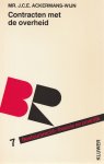Ackermans-Wijn, J.C.E. - Contracten met de overheid. Diss.