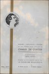 div. collectief. - Moeurs, croyances, usages de nos aieux dans l'oeuvre de Charles de Coster. Uilenspiegel: L gendes Flamandes