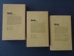 Morel, Georges. - Nietzsche: Introduction à une première lecture. Vol.I. Genèse d'une oeuvre. Vol.II.Anaylse de la Maladie. Vol.III. Création et métamorphoses.