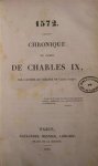 Prosper Mérimée - 1572. Chronique du temps de Charles IX