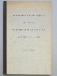 Hendriks, F.M. - De grenzen van overijssel en van de Overijsselse Gemeenten van 1807 (1811) - 1842