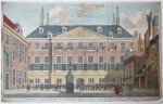  - [Antique print, engraving] HET ADMIRALITEITS- OF PRINSEN- HOF (Prinsenhof Amsterdam, Hotel The Grand), published 1765.