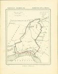 Kuyper Jacob. - EST en OPIJNEN . Map Kuyper Gemeente atlas van GELDERLAND
