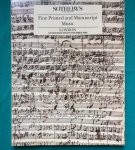 auction catalogue - Fine Printed and Manuscript Music