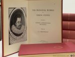 STEVIN, SIMON. - The principal works of simon stevin.
