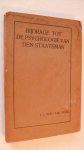 Bok- van Bork J.J. - Bijdrage tot de psychologie van den Staatsman