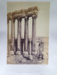 Frith, Francis - The Great Pillar and Smaller Temple, Baalbec, Series Egypt and Palestine