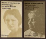 Annie Romein-verschoor - Omzien in verwondering [2 delen] Herinneringen van Annie Romein-Verschoor
