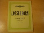 Loeschhorn; A. - Etuden; Opus 38; Heft III