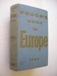 Fodor, Eugene, editor - Guide to Europe, A comprehensive handbook of 34 countries, text, 43 city plans