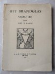 Marest, Aime de - Het brandglas. Gedichten.