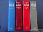 Dupaquier, Jacques (dir.) - Histoire de la population française. 4 Tomes: 1.Des origines à la Renaissance - 2.De la Renaissance à 1789 - 3.De 1789 à 1914 - 4.De 1914 à nos jours.