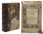 (Conradus Halberstadensis & Johani de Secubia) - Concordantiae Maiores Sacrae Scripturae, omnibus retroactis aeditionibus et emendatiores et locupletiores recens summa cura et industria excusae. Ex libera Argentina per Georgium Ulticherum. Anno MDXXIX Mense Februario