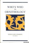 Pemberton, John E. - Who's Who in Ornithology