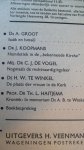 Haitjema prof. Dr. Th.L en redactie - Onder eigen vaandel met o.a.: Ds. Groot Isaak en Ismael/ Dr.Koopmans  Homilitiek in de bekennende Kirche