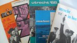 red. - Utrecht 5 boeken: Utrecht in beeld '70'71+ idem '73+ idem1980+ Utrecht '68+ Eeuwfeest in een nieuw feest 1876-1976