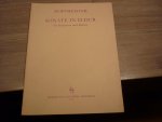 Hoffmeister; Franz Anton 1754-1812 - Sonate für Klarinette und Klavier D-dur - for Clarinet, piano  Piano score, solo part (herausgegeben von Balassa Gyorgy)