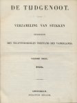  - De tijdgenoot. Verzameling van stukken betrekkelijk den tegenwoordigen toestand des vaderlands.