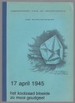Cees Keppel - De inundatie van de Wieringermeer op 17 april 1945 : een kroniek van verhalen over de dagen voor, tijdens en na de inumdatie, de droogmaking en de belevenissen van een aantal bewoners