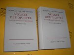 Steinen, Wolfram, von den. - Notker der Dichter und seine geistige Welt. 2 Bände.