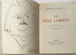 Picasso & Honoré de Balzac (1799-1850) - Picasso 1952 | Le Père Goriot, Parijs Imprimerie Nationale - André Sauret Paris 1952, 372+(3) pp.