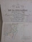 Kraijenhoff, Lorrain Ainé, Reding.. - Carte de la Hollande par provinces. Dressée d'après la carte de Mr. le Lieut. Gal. Bon. Kraijenhoff par Lorrain Ainé. Revue corrigée et augmentée par H. Reding. Bound with: Petit Atlas de la  Belgique and:  Atlas universel de géographie anci...