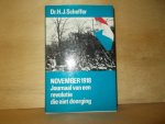Scheffer, H.J. - November 1918 journaal van een revolutie die niet doorging