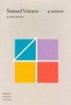 VRIEZEN, SAMUEL. - 4 zinnen. Gedichten.