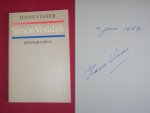 Hans Visser - Simon Vestdijk, Kinderjaren [GESIGNEERD]