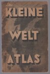 Kurt Möbius - Der kleine welt atlas : mit 33 farbigen Haupt- und 136 Nebenkarten