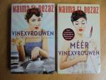 Twee boeken van Naima El Bezaz, - 1. Vinexvrouwen  2. Meer Vinexvrouwen