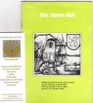 Pol, B. van der - Het rieten dak, uitg. t.g.v het 25-jarig bestaan van de Vakfederatie van riet- en strodekkers