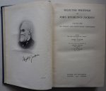 Taylor James, advice Holmes Gordon and Walshe F M R - Selected writings of John Hughlings Jackson Volume one two Deel 1 - 500 pp, deel 2 - 510 pp  On epilepsy and epileptiform convulsions