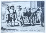 Unknown engraver after Cornelis de Wael (1592-1667) - [Antique print, etching] The seller of beverages, published ca. 1650, 1 p.