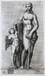 Perrier, François (1594-1649) - [Antique print, etching/ets, Rome] Venus Felix ['Segmenta nobilium signorum et statuarum.'], published 1638.