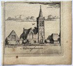 Abraham Zeeman (1695/96-1754) - Antique print, city view, 1730 | Haringhuizen, published 1730, 1 p.