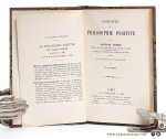 Comte, Auguste / E. Littre - Principes de Philosophie Positive.