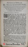Binning, Hugo - Ettelyke gronden van de christelycke religie, klaerlyck geopent, en sonderling tot de practijck gebracht / door mr. Hugo Binning ... ; Vertaelt door Jacobus Koelman ...