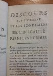 Rousseau, Jean Jacques - Discours sur l'origine...