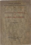Kravtzoff G. - Constantes caractéristiques des corps organiques / Caracteristic constants of organic compounds
