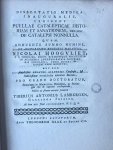Lambergen, Tiberius Antonius, uit Harlingen - Dissertation 1776 | Dissertatio medica inauguralis exhibens puellae catalepticae historiam et sanationem, nec non de catalepsi nonnulla [...] Leiden Theodorus Haak en Comp. 1776